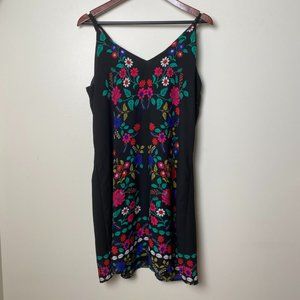 Xhilaration flowy floral dress size L